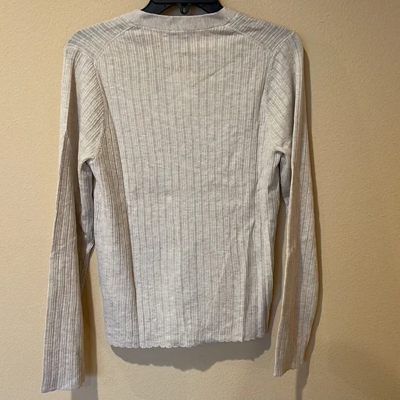 NWT Madewell Altona Button Front Pointelle Slim Cardigan - Picture 4 of 4